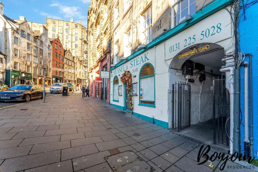 Spacious 2Br-2Ba - Grassmarket - Free Parking By Bonjour Residences Edinburgh Dış mekan fotoğraf