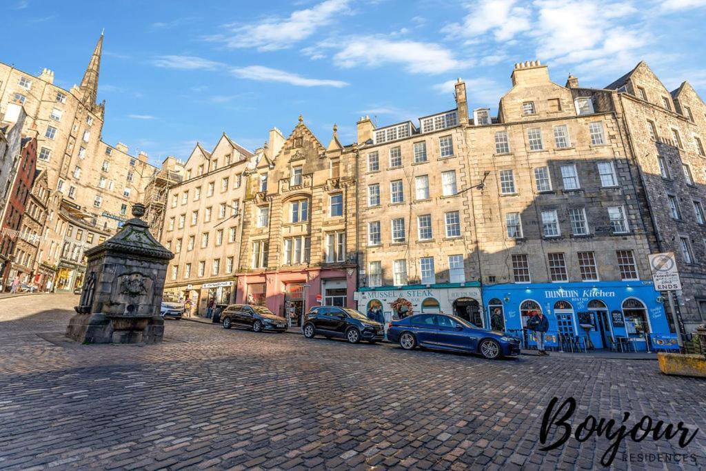 Spacious 2Br-2Ba - Grassmarket - Free Parking By Bonjour Residences Edinburgh Dış mekan fotoğraf