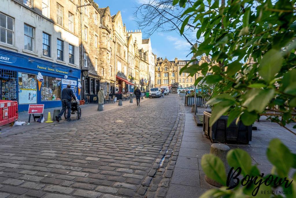 Spacious 2Br-2Ba - Grassmarket - Free Parking By Bonjour Residences Edinburgh Dış mekan fotoğraf